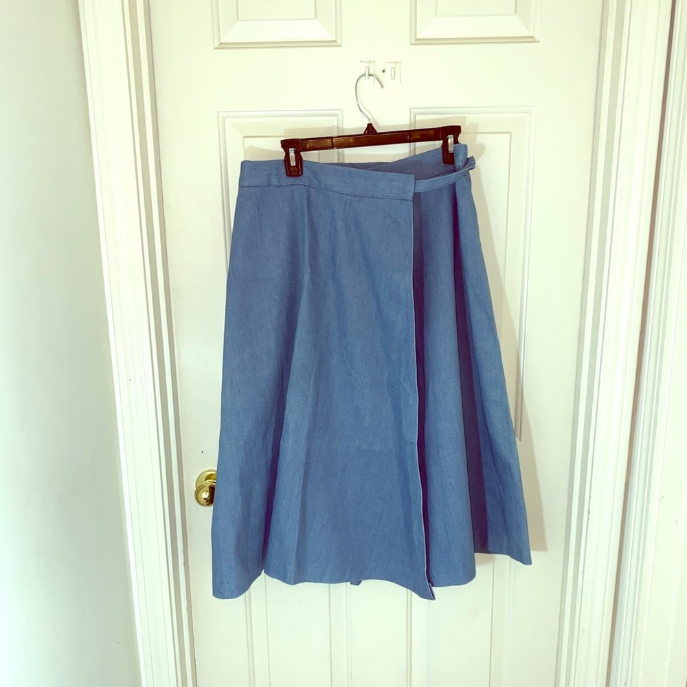 Adjustable Jean Skirt-10